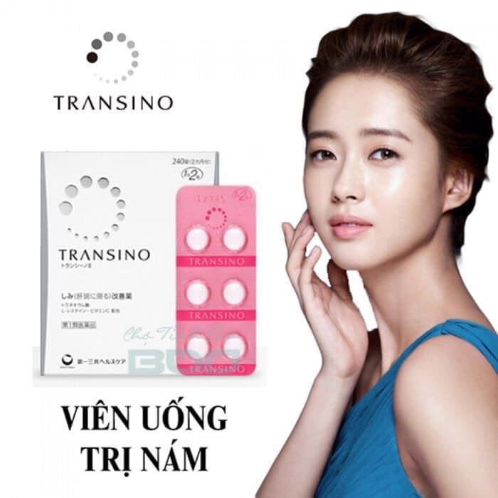 TRANSINO II - VIÊN UỐNG TRỊ NÁM SỐ 1 NHẬT BẢN 🇯🇵
