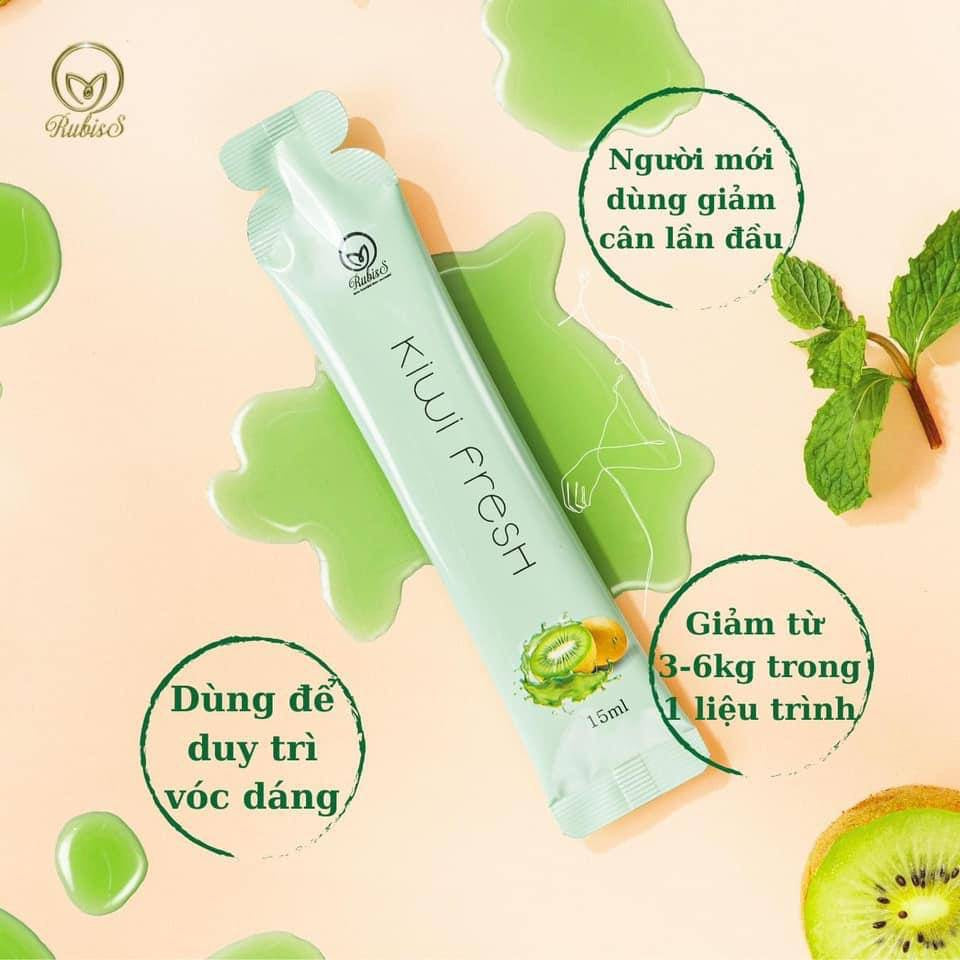RUBISS KIWI FRESH DETOX  - NƯỚC ÉP TRÁI CÂY ĐÀO THẢI MỠ THỪA