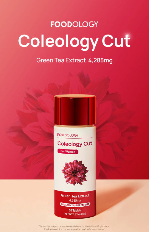 Foodology Coleology Cut - Viên uống giảm cân số 1 Hàn Quốc