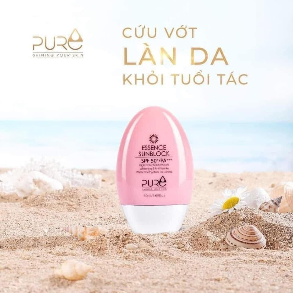 SỮA CHỐNG NẮNG NÂNG TÔNG PURE KOREA