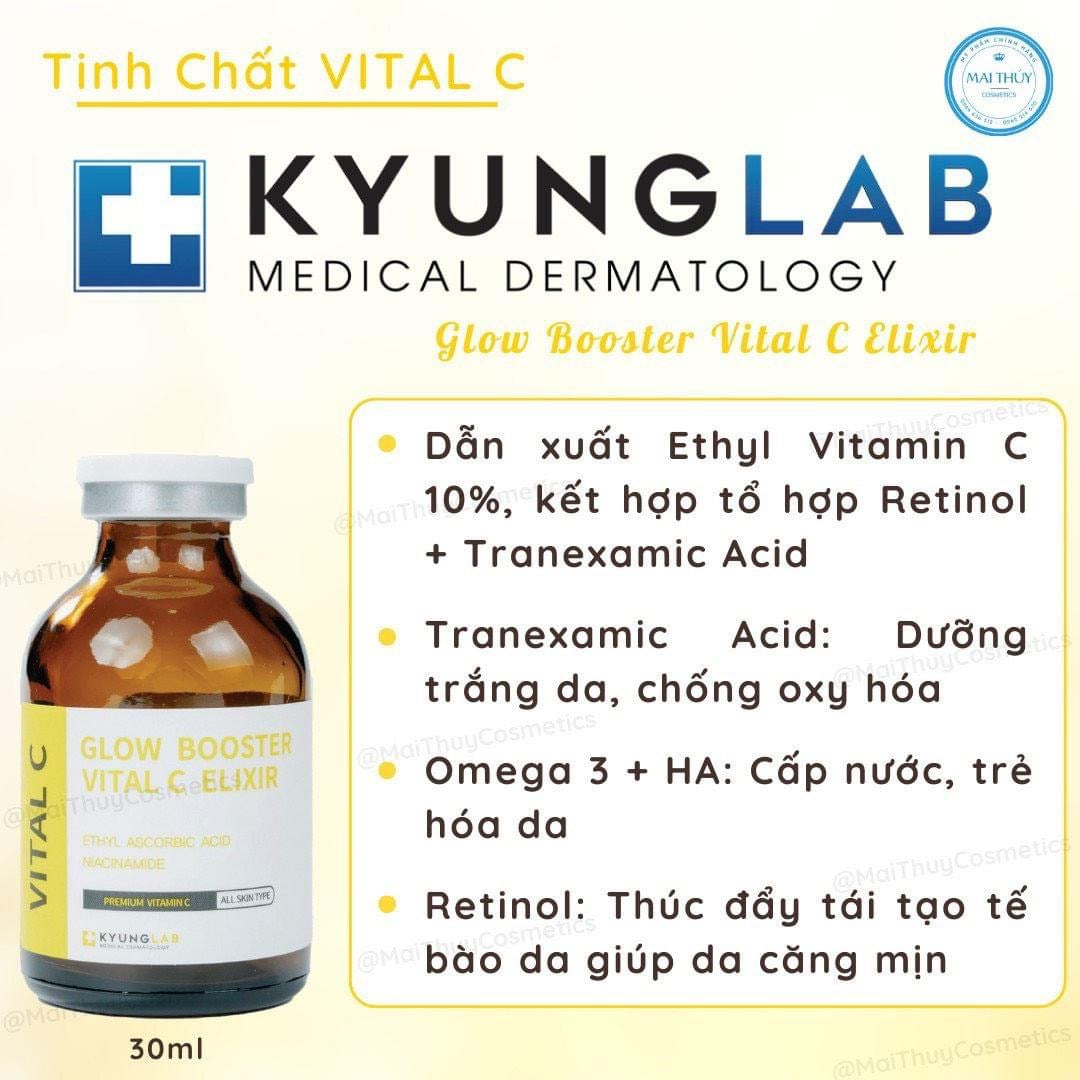 SERUM VITAMIN C GLOW BOOSTER VITAL C ELIXIR - KYUNG LAB