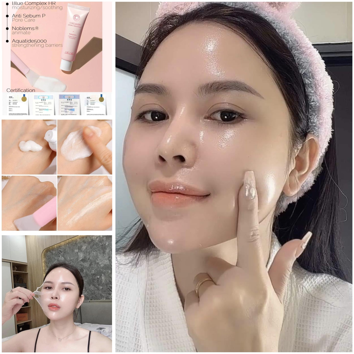 RIRE Collagen Peel Lifting Cream Pack