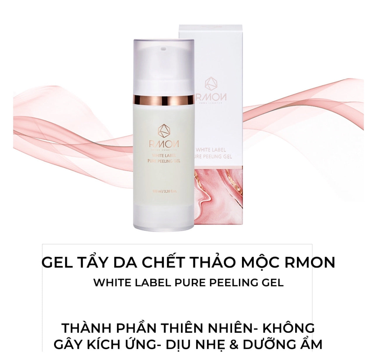 RMON WHITE LABEL PURE PEELING GEL- GEL TẨY DA CHẾT THẢO MỘC