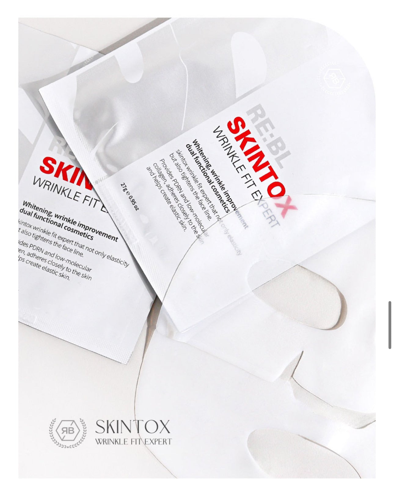 SKINTOX WRINKLES FIT EXPERT MASK - MẶT NẠ NÂNG CƠ, CHỐNG CHẢY XỆ