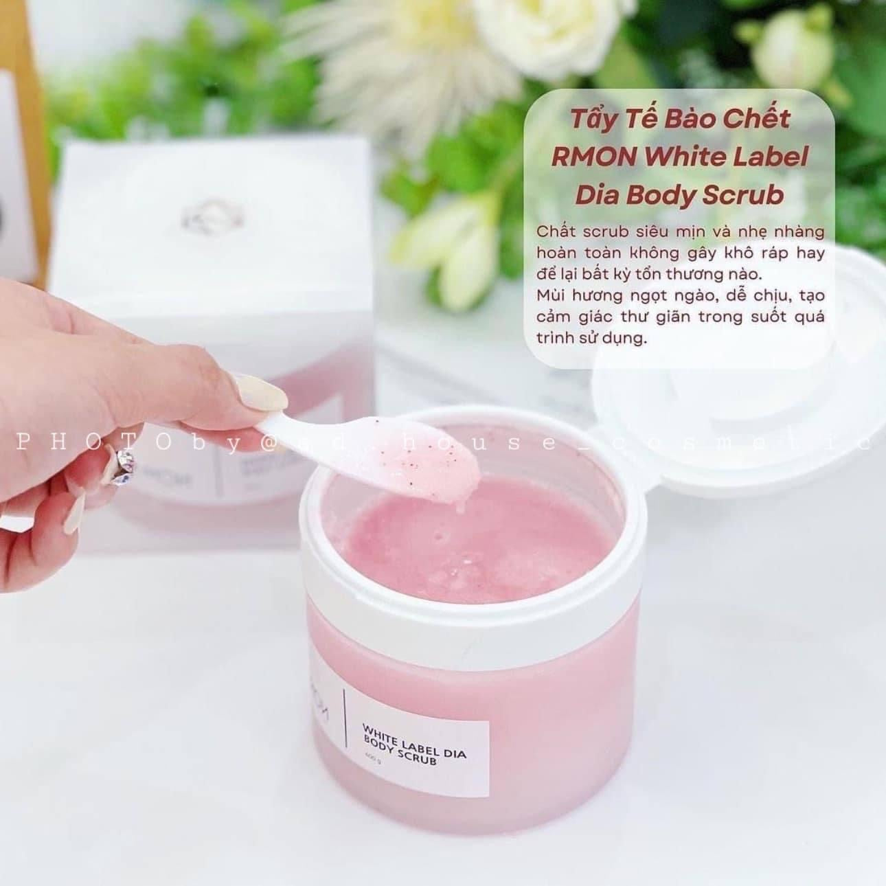 MUỐI TẨY DA BODY RMON WHITE LABEL DIA BODY SCRUB