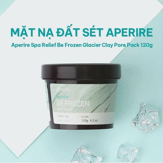 APERIRE SPA RELIEF BE FROZEN PORE MASK - MẶT NẠ ĐẤT SÉT BĂNG LẠNH