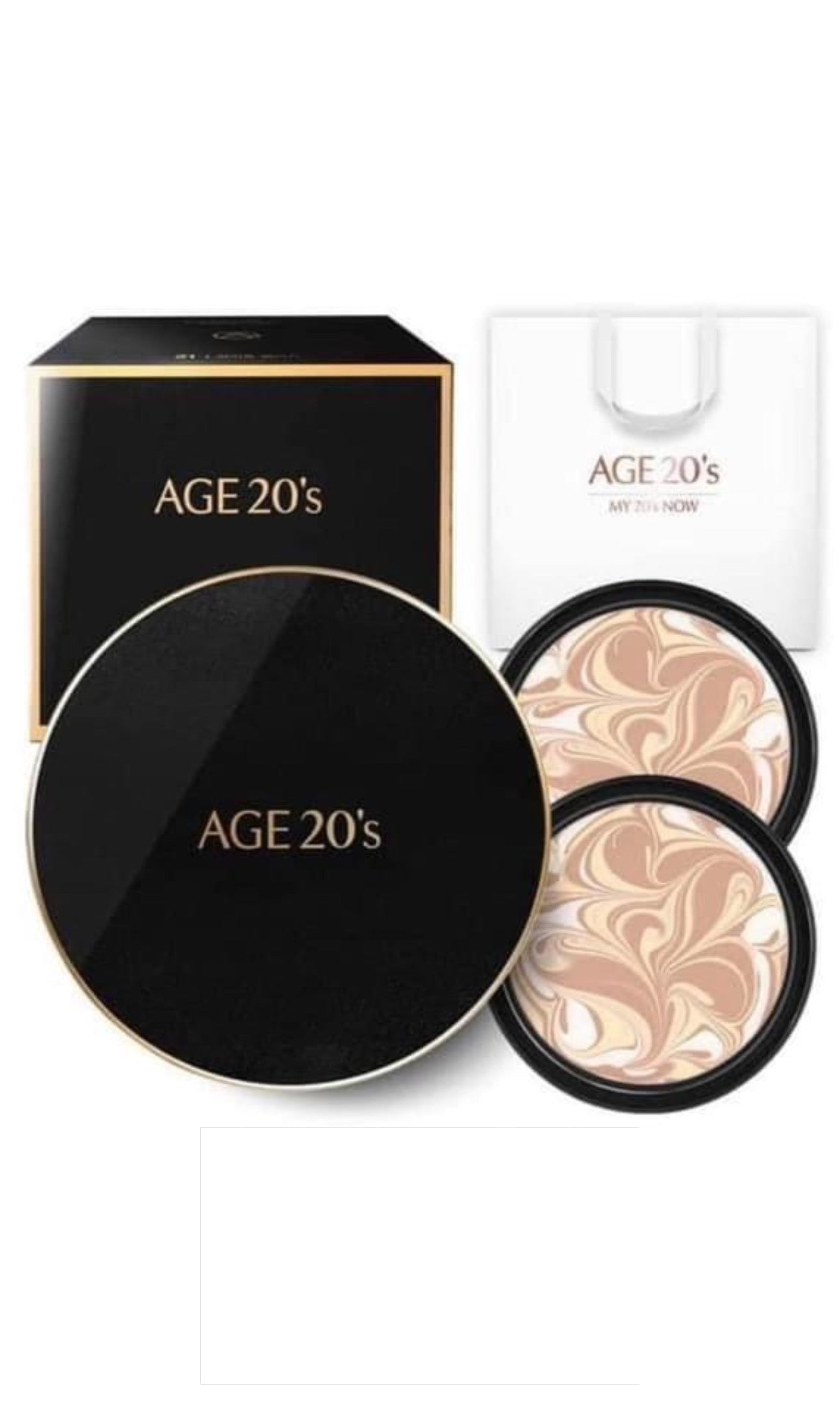 Phấn tươi Age20s Signature Essence Cover Pact - Intense cover