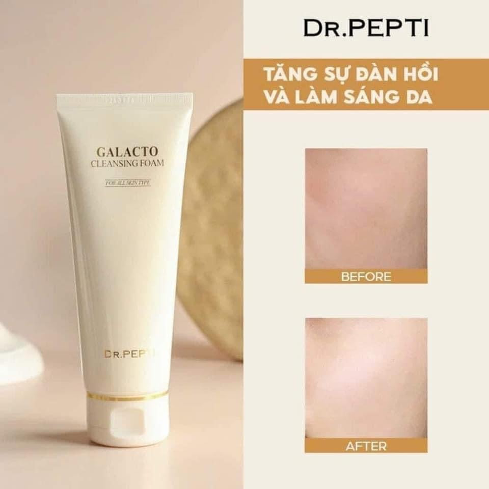 SỮA RỬA MẶT TINH CHẤT GẠO DR.PEPTI Galacto Cleansing Foam