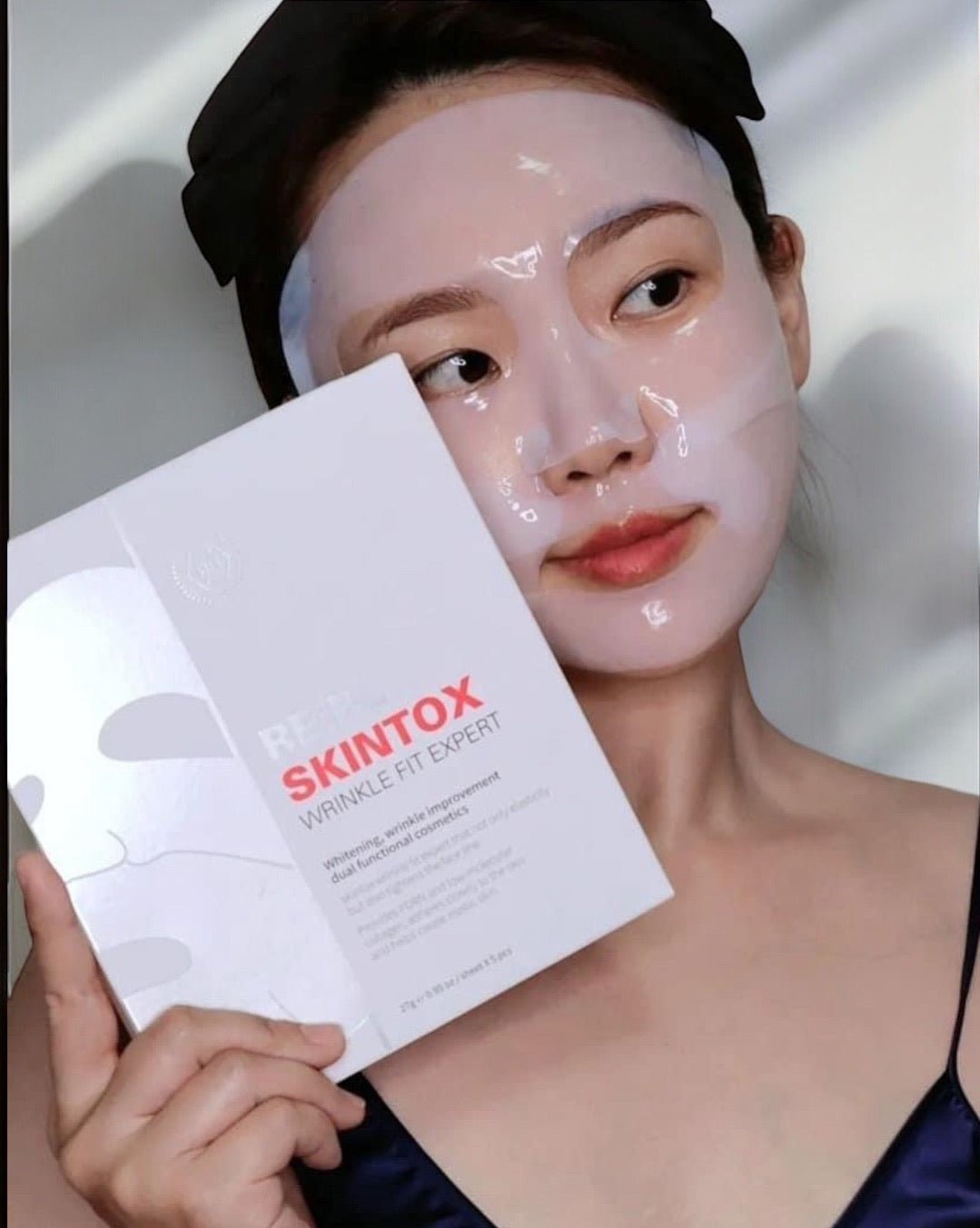 SKINTOX WRINKLES FIT EXPERT MASK - MẶT NẠ NÂNG CƠ, CHỐNG CHẢY XỆ