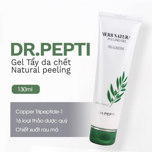 HERB NATURAL PEELING GEL DR.PEPTI - GEL TẨY DA CHẾT THẢO MỘC DR. PEPTI