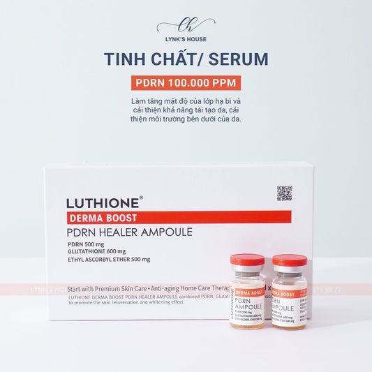 CẤY TRẮNG TẾ BÀO GỐC LUTHIONE DERMA BOOST PDRN AMPOULE