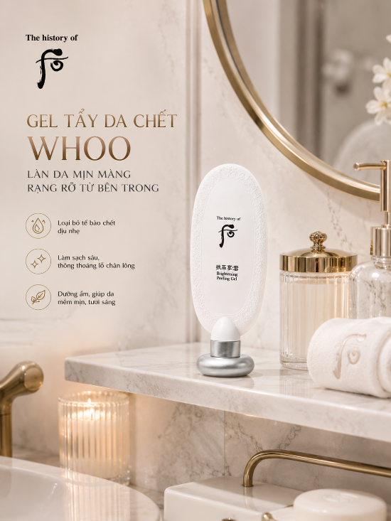 Gel tẩy tế bào chết The History of Whoo