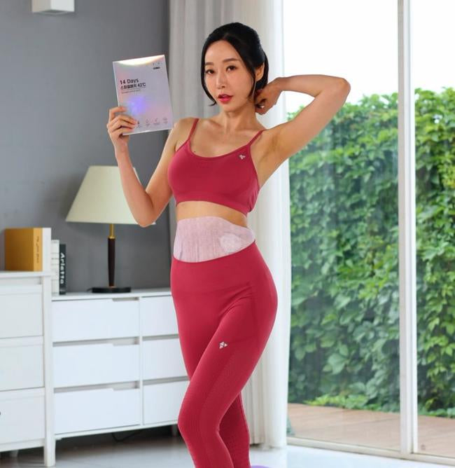 SPAGEL PATCH 42°C 14 DAYS - MIẾNG DÁN TOẢ NHIỆT TAN MỠ BỤNG KOREA