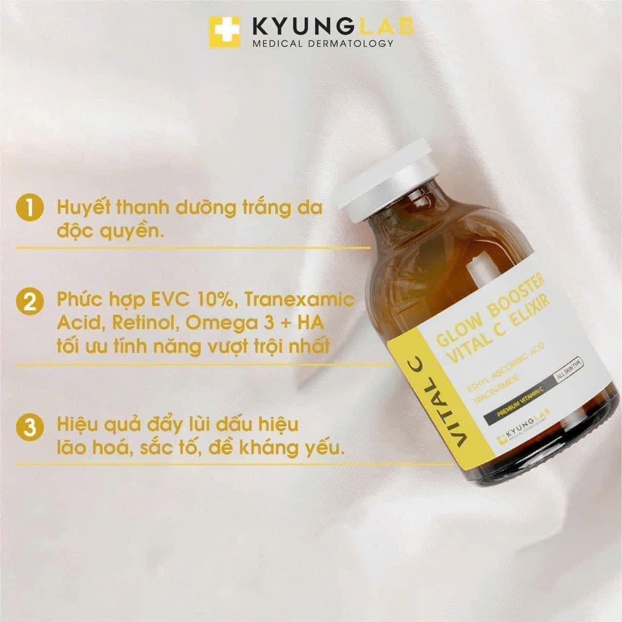 SERUM VITAMIN C GLOW BOOSTER VITAL C ELIXIR - KYUNG LAB