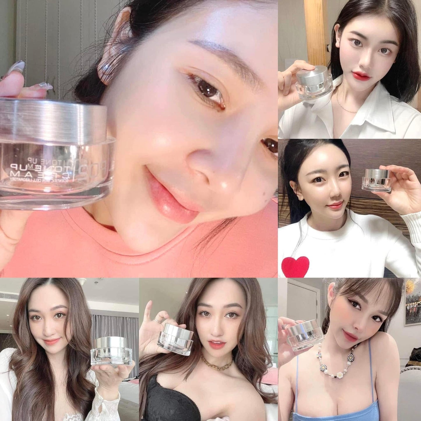 KEM DƯỠNG TRẮNG NÂNG TÔNG - PO2 WHITENING TONE UP CREAM