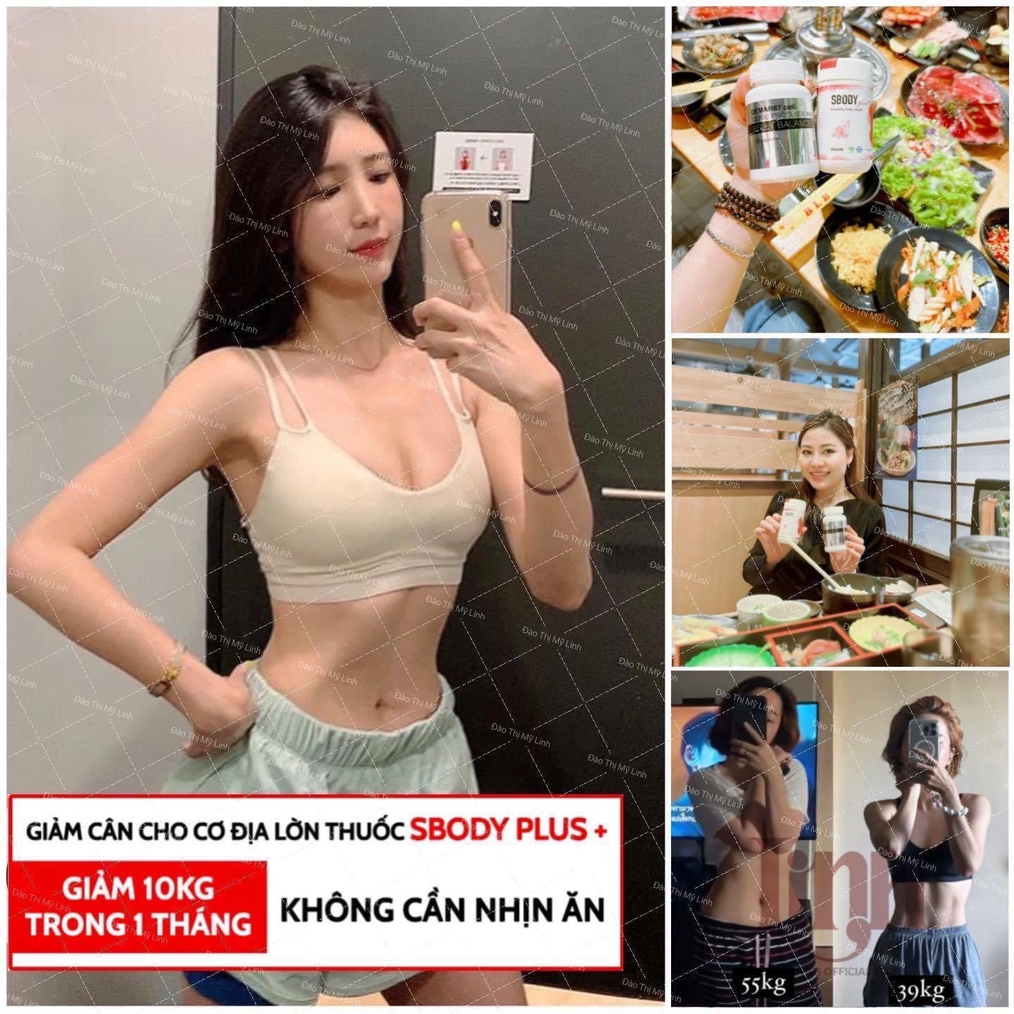 VIÊN UỐNG DETOX GIẢM CÂN SBODY PLUS+