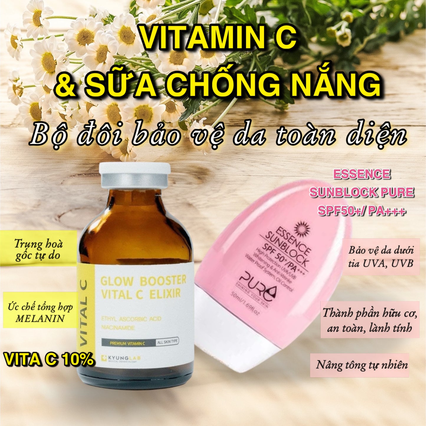 SERUM VITAMIN C GLOW BOOSTER VITAL C ELIXIR - KYUNG LAB