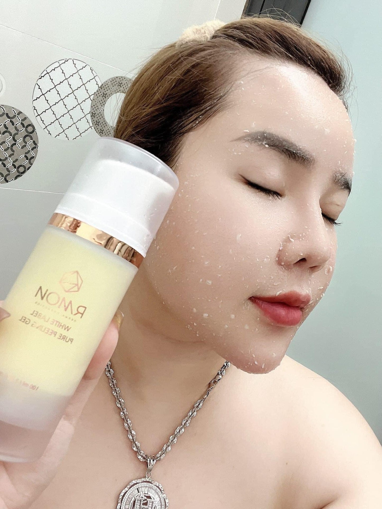 RMON WHITE LABEL PURE PEELING GEL- GEL TẨY DA CHẾT THẢO MỘC