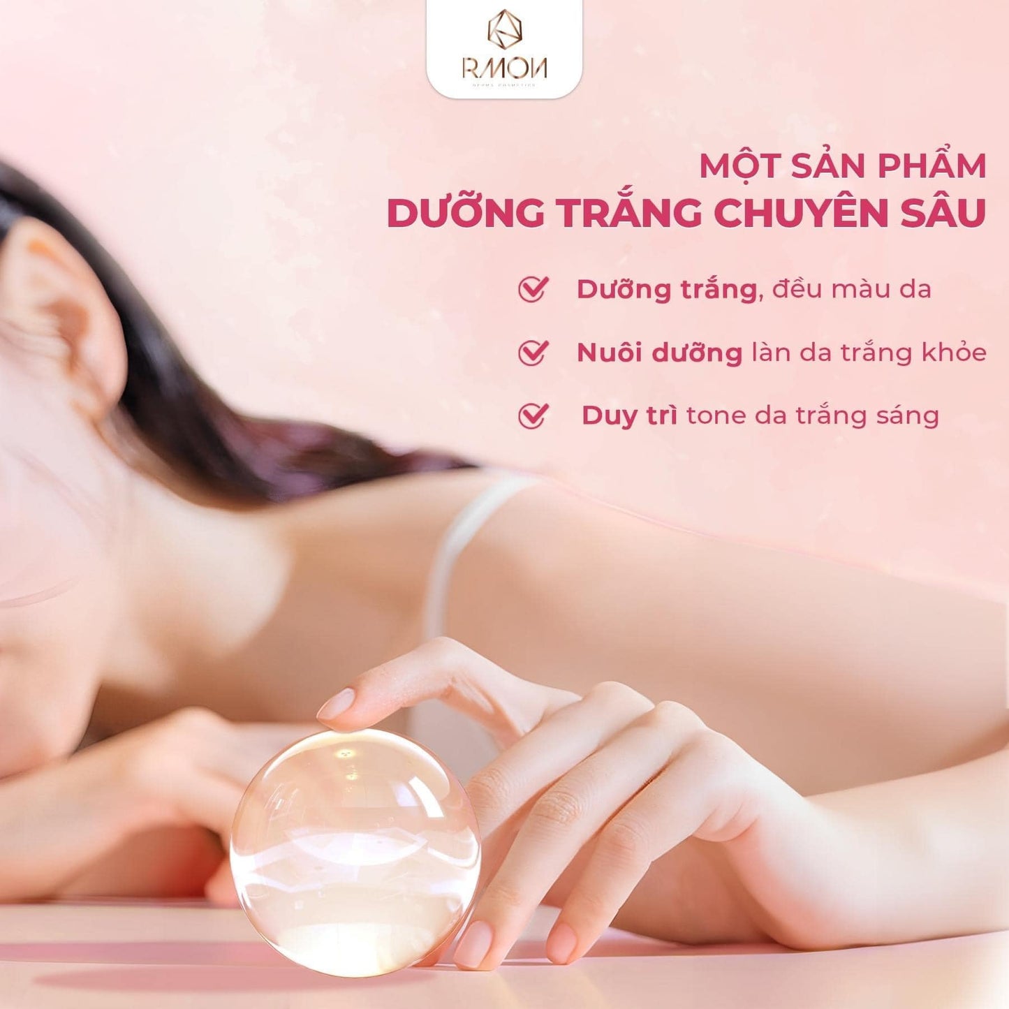 RMON LABEL DIA WHITENING BODY CREAM - KEM DƯỠNG TRẮNG BODY TẾ BÀO GỐC RMON