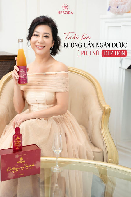 HEBORA - Nước uống Collagen Enrich Nhật Bản