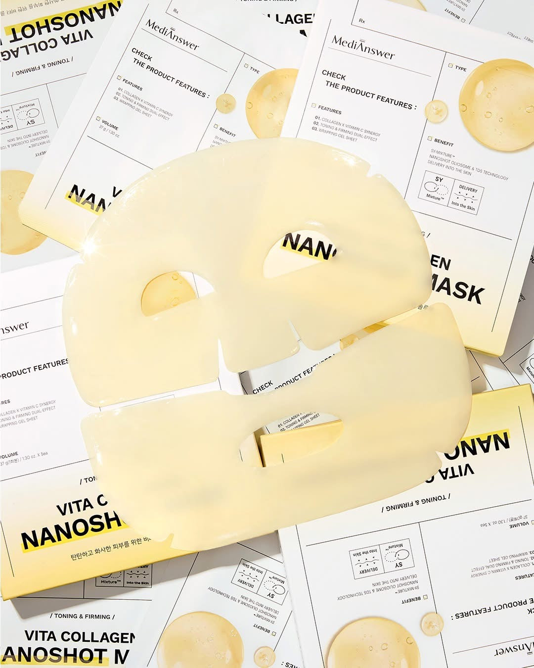 Mặt nạ thạch MediAnswer Vita Collagen Mask