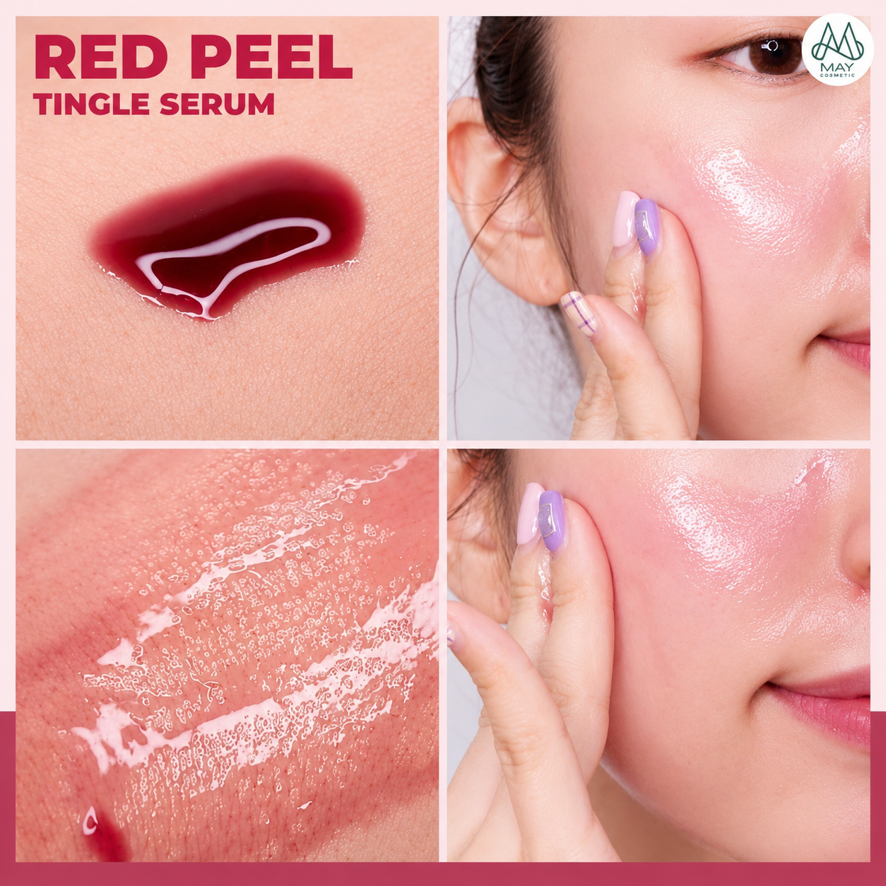SO NATURAL Red Peel Tingle Serum - Serum tẩy tế bào chết So Natural
