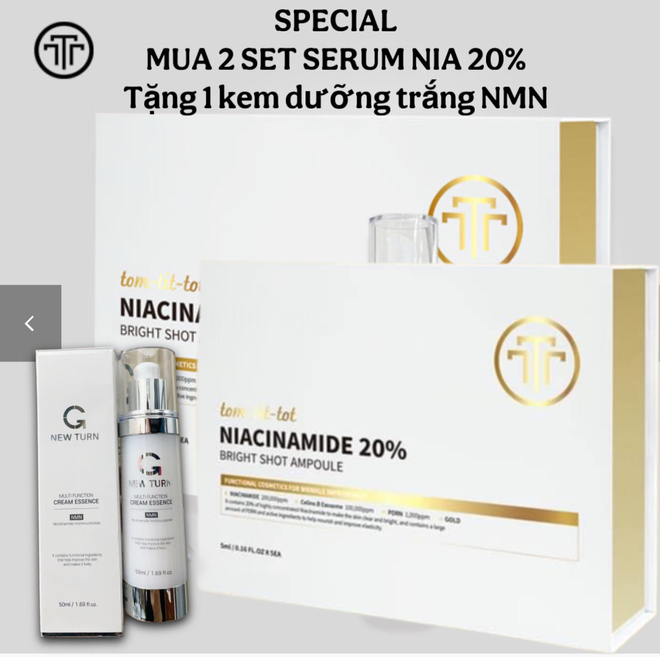 Niacinamide 20% Bright Shot Ampoule TOMTITTOT