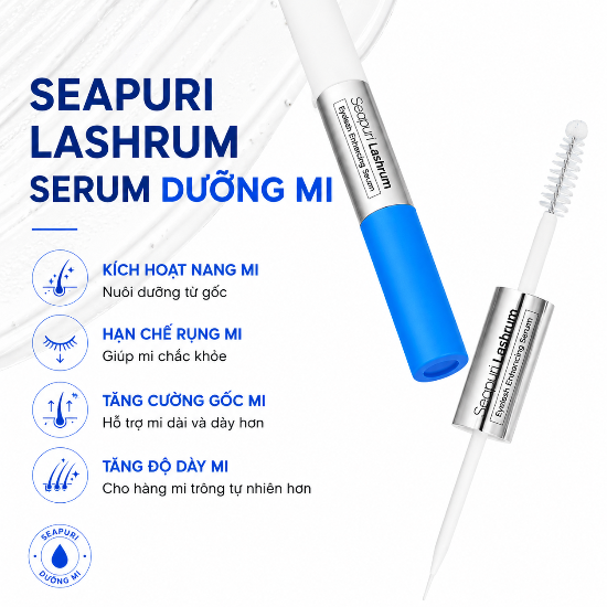 SEAPURI LASHRUM – SERUM DƯỠNG MI SEAPURI LASHRUM