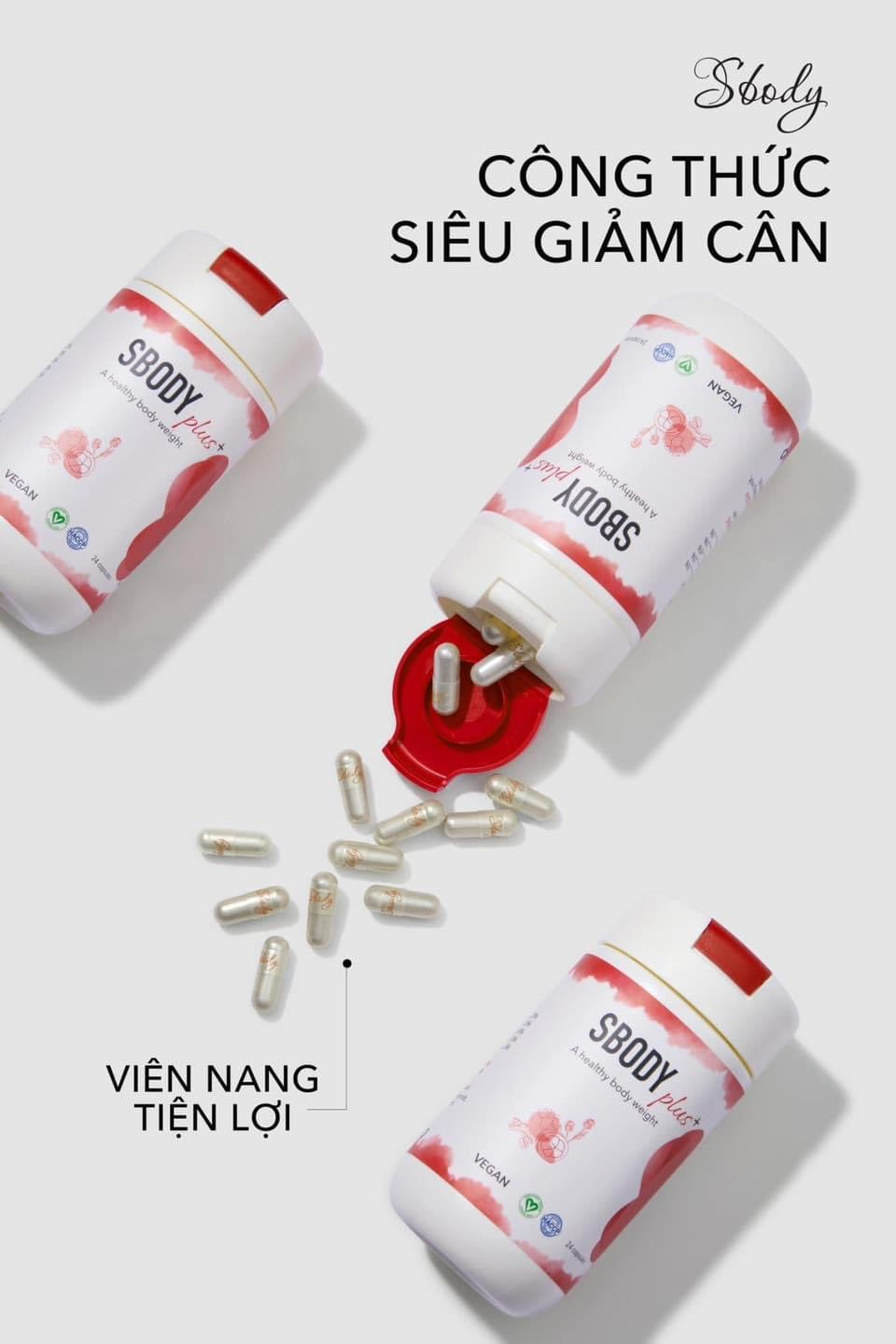 VIÊN UỐNG DETOX GIẢM CÂN SBODY PLUS+