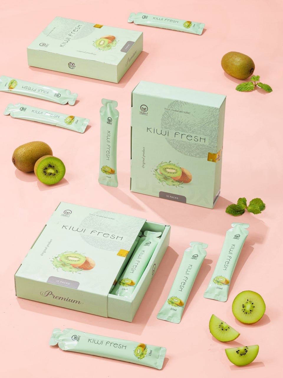 RUBISS KIWI FRESH DETOX  - NƯỚC ÉP TRÁI CÂY ĐÀO THẢI MỠ THỪA