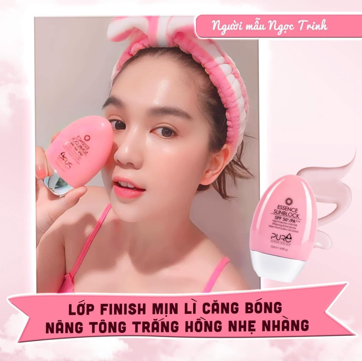 SỮA CHỐNG NẮNG NÂNG TÔNG PURE KOREA