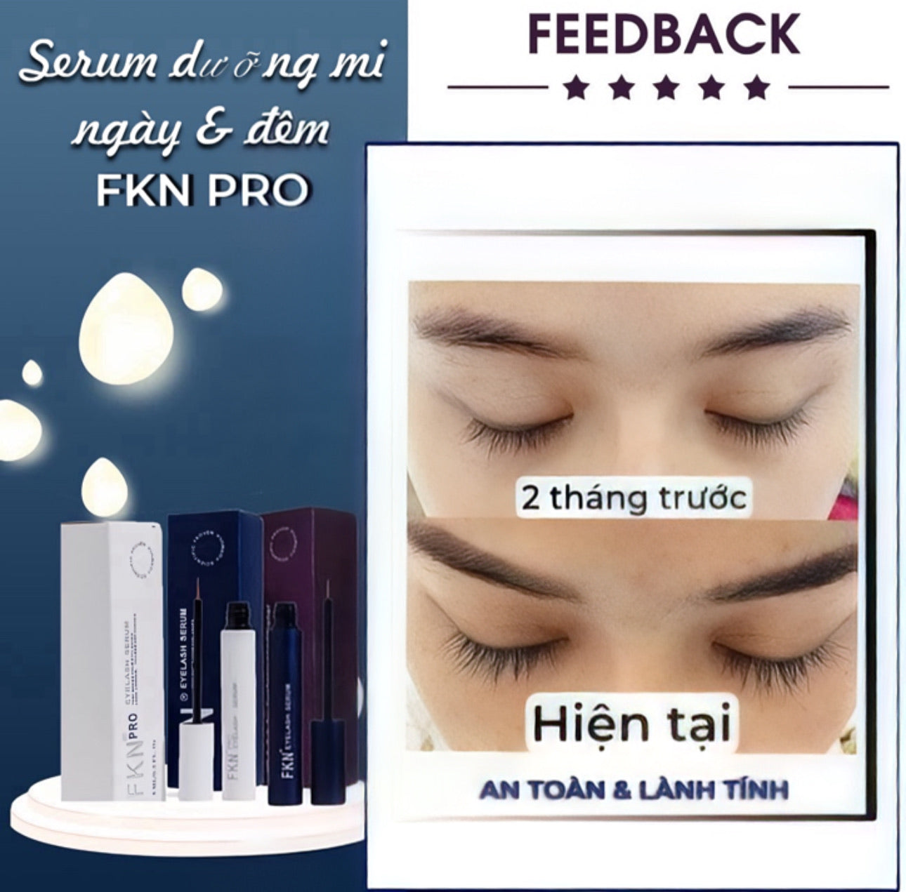 SERUM DƯỠNG MI DÀI & DÀY FKN PRO