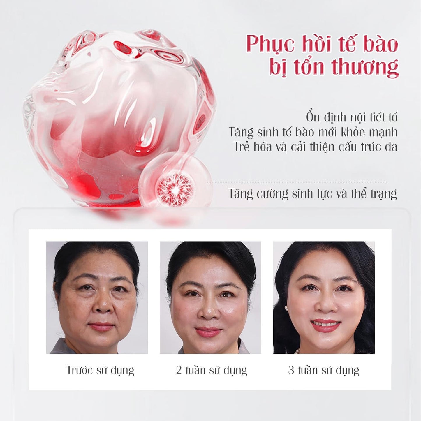 Nước uống tế bào gốc Placenta Hebora