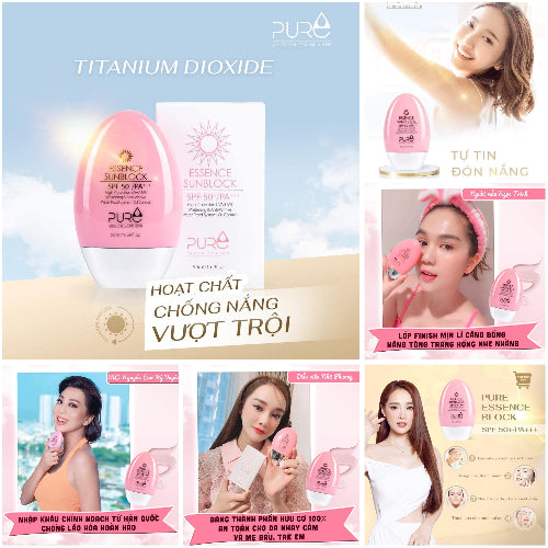 SỮA CHỐNG NẮNG NÂNG TÔNG PURE KOREA