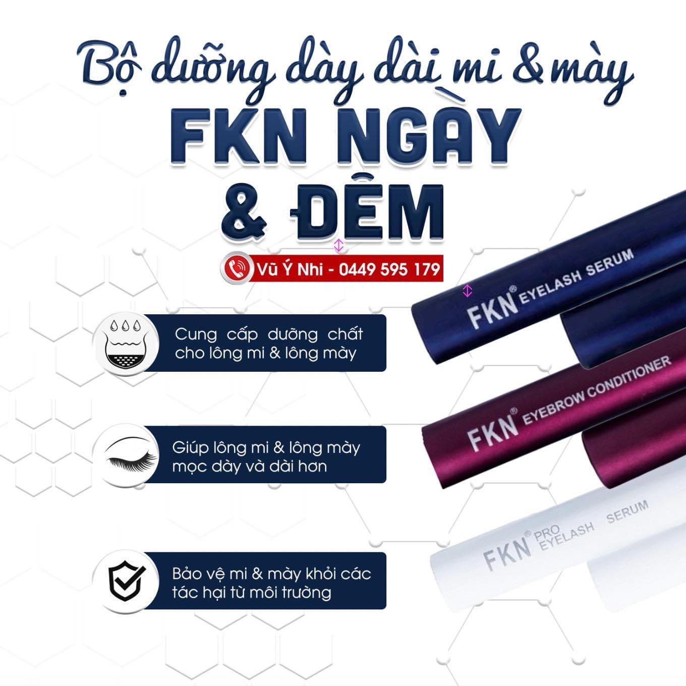 SERUM DƯỠNG MI DÀI & DÀY FKN PRO