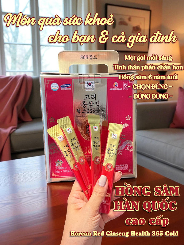 Hồng Sâm Korean Red Ginseng Health 365 Gold