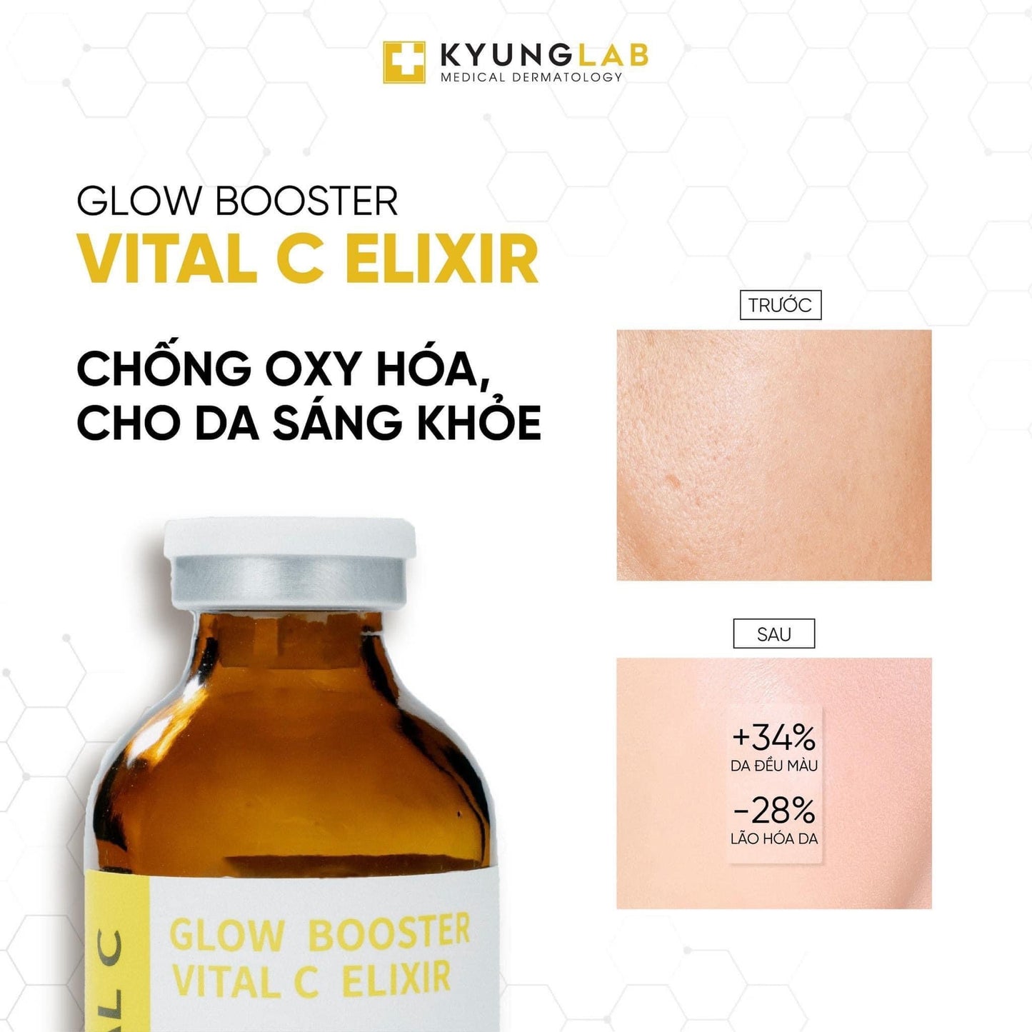 SERUM VITAMIN C GLOW BOOSTER VITAL C ELIXIR - KYUNG LAB