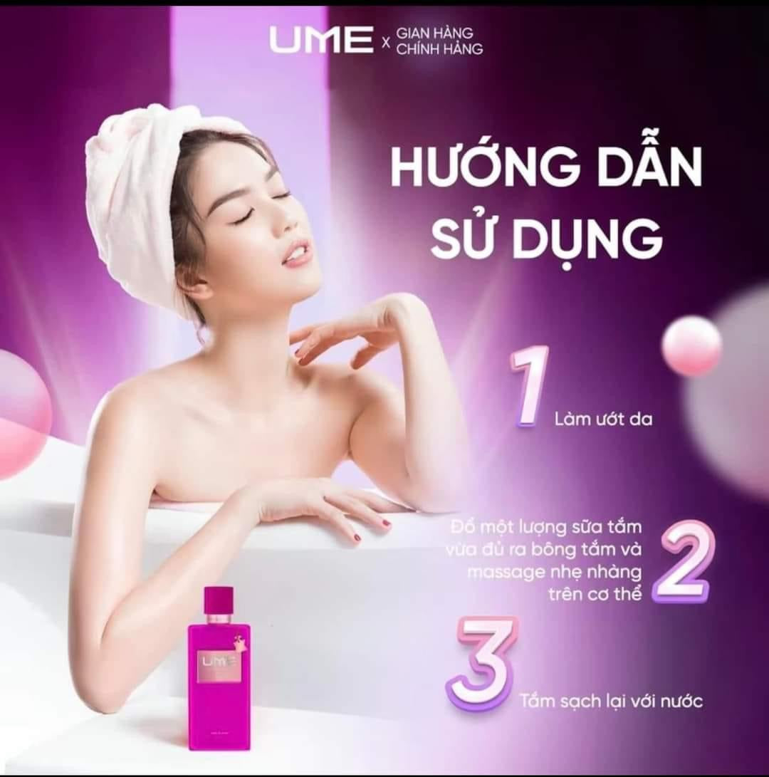 GEL TẮM HƯƠNG NƯỚC HOA UME