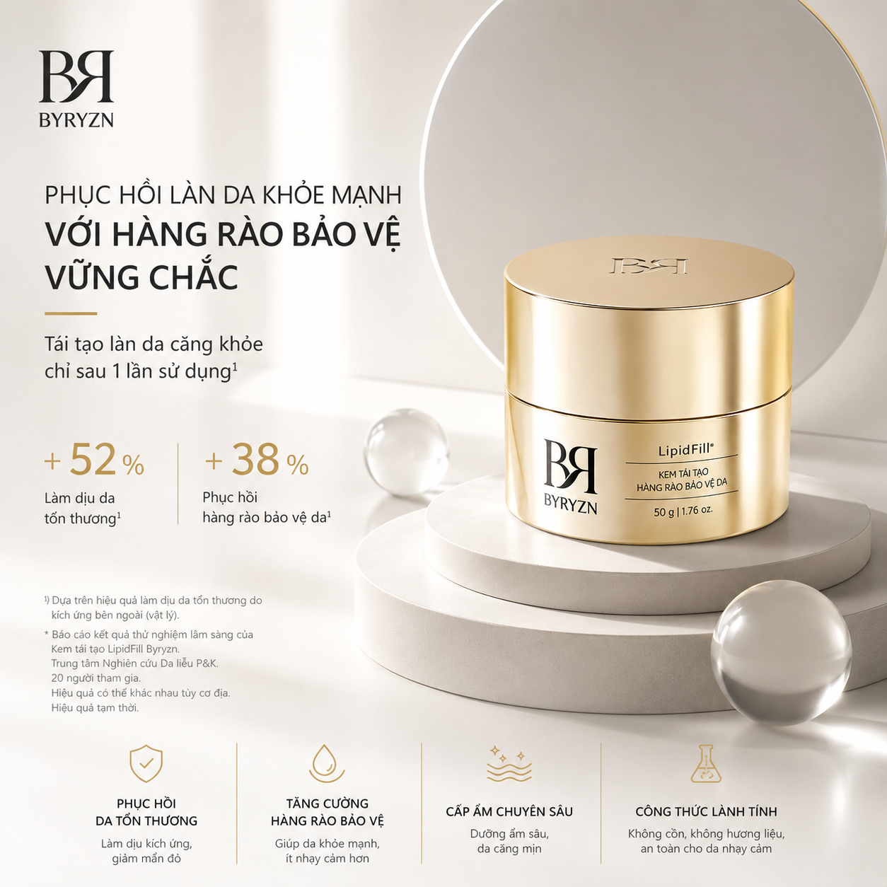 BYRYZN BR LipidFull Recharging Cream
