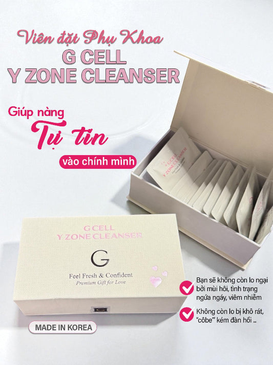 Viên đặt phụ khoa Gcell Y Zone Cleanser Hàn Quốc ( hộp 15 viên)