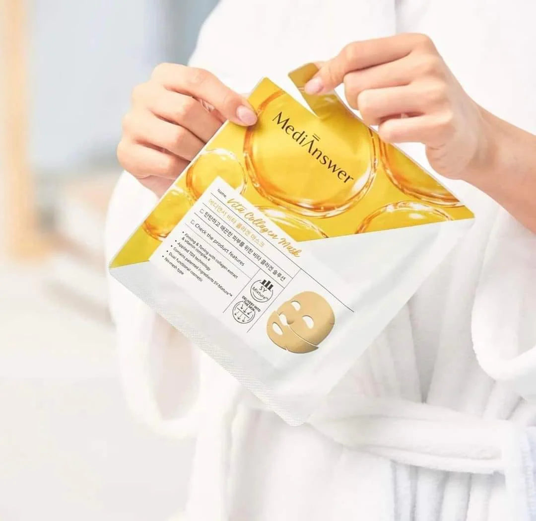 Mặt nạ thạch MediAnswer Vita Collagen Mask