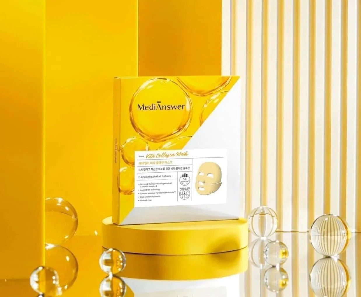 Mặt nạ thạch MediAnswer Vita Collagen Mask