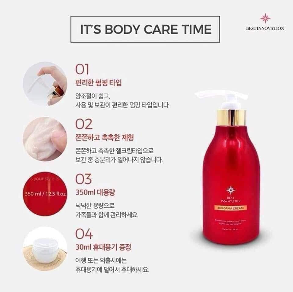 KEM TAN MỠ BULGAMA KOREA