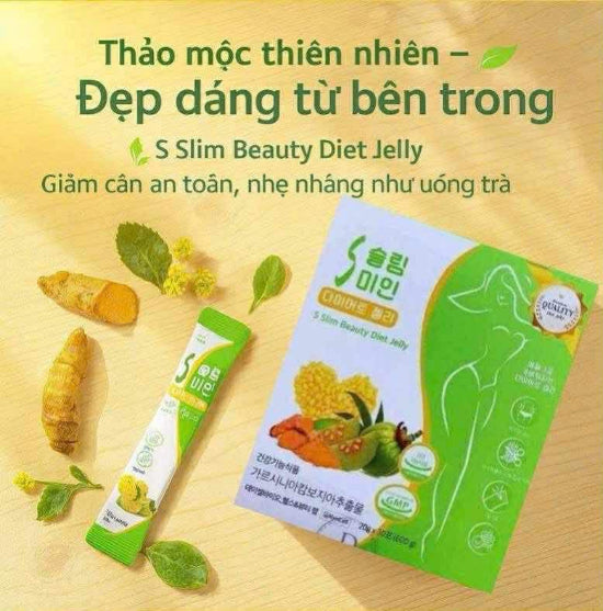 Thạch Bứa Giảm Cân - S Slim Beauty Diet Jelly Stick DayCell