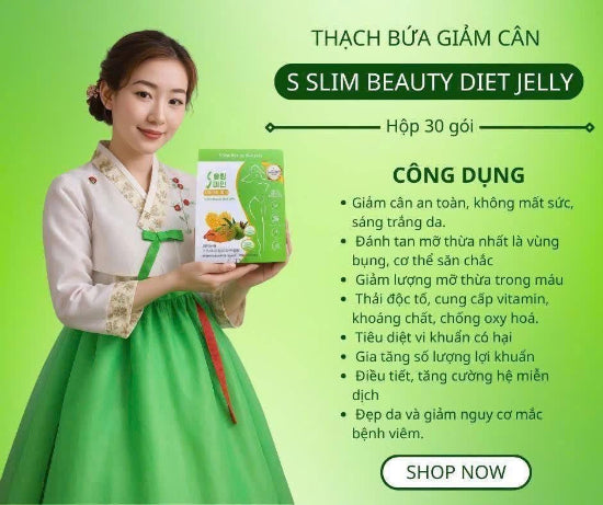 Thạch Bứa Giảm Cân - S Slim Beauty Diet Jelly Stick DayCell