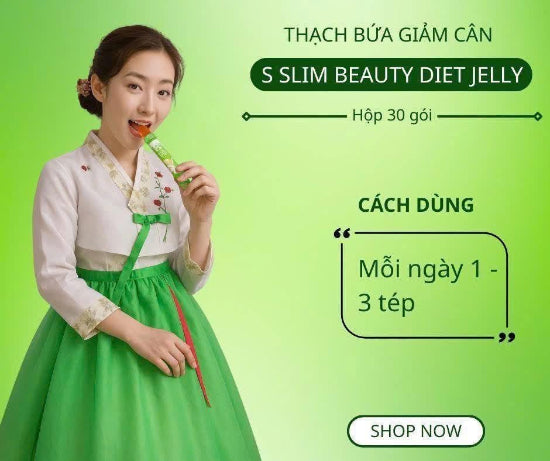 Thạch Bứa Giảm Cân - S Slim Beauty Diet Jelly Stick DayCell