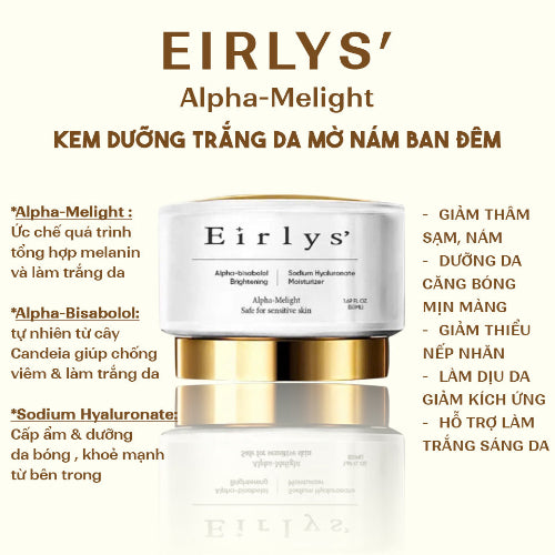 Kem đêm EILRYS' ALPHA-MELIGHT