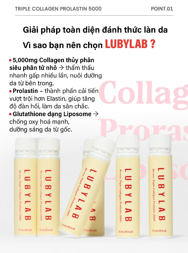 LUBYLAB RENEW TRIPLE COLLAGEN PROLASTIN 5000
