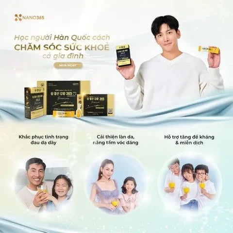 THẠCH NGHỆ NANO COLLAGEN  365 PREMIUM (VỊ XOÀI)